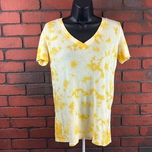 Victoria's Secret Woman's XS Pink V-Neck Short Sleeve Top – Casual